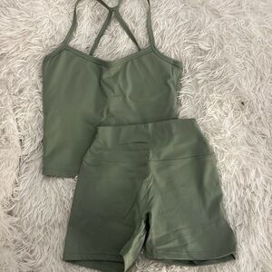 Green Activewear Set